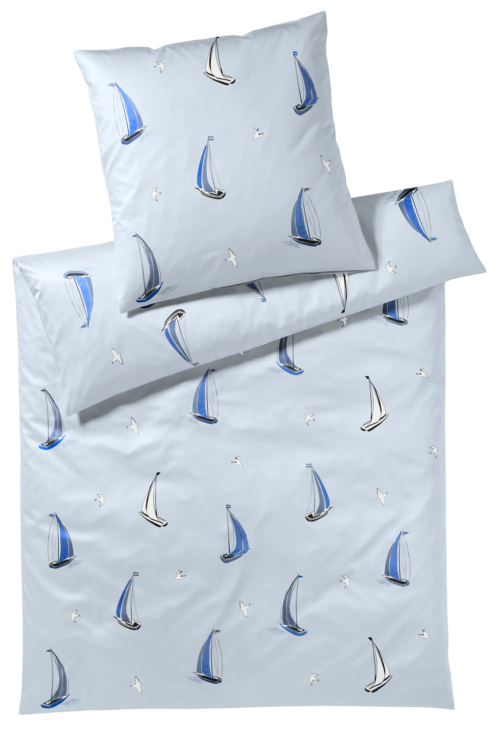Luxus-Bettwäsche-Set 4-teilig, 1500 Fadenzahl, ägyptische Baumwolle – Queensize, Tiefe Tasche Bis 40 Cm, Aqua