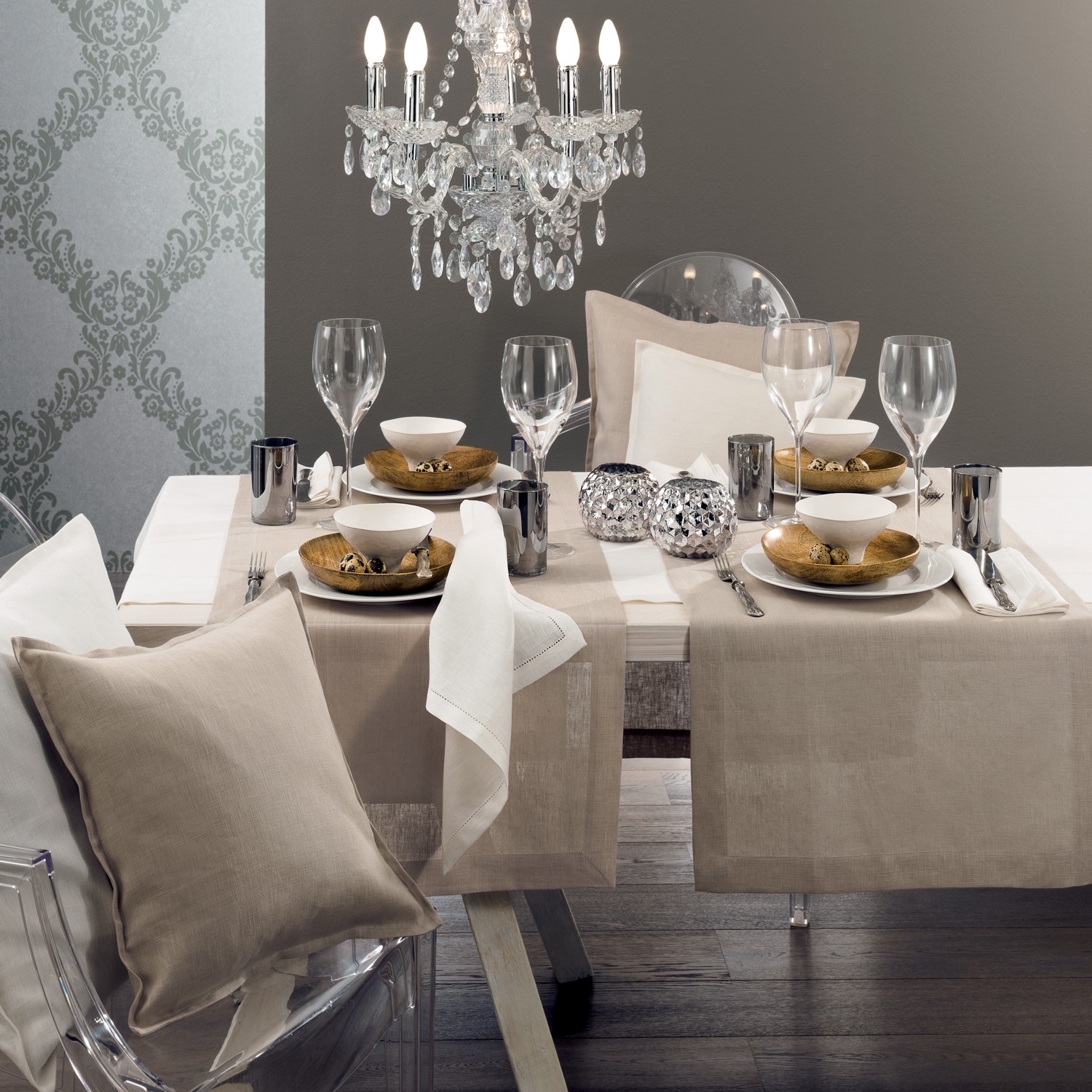 Pichler Leinen-Tischwäsche Tischläufer Lin 50 x 150 cm | Wohntextilien 4  You | Qualitäts-Marken für schöneres Wohnen