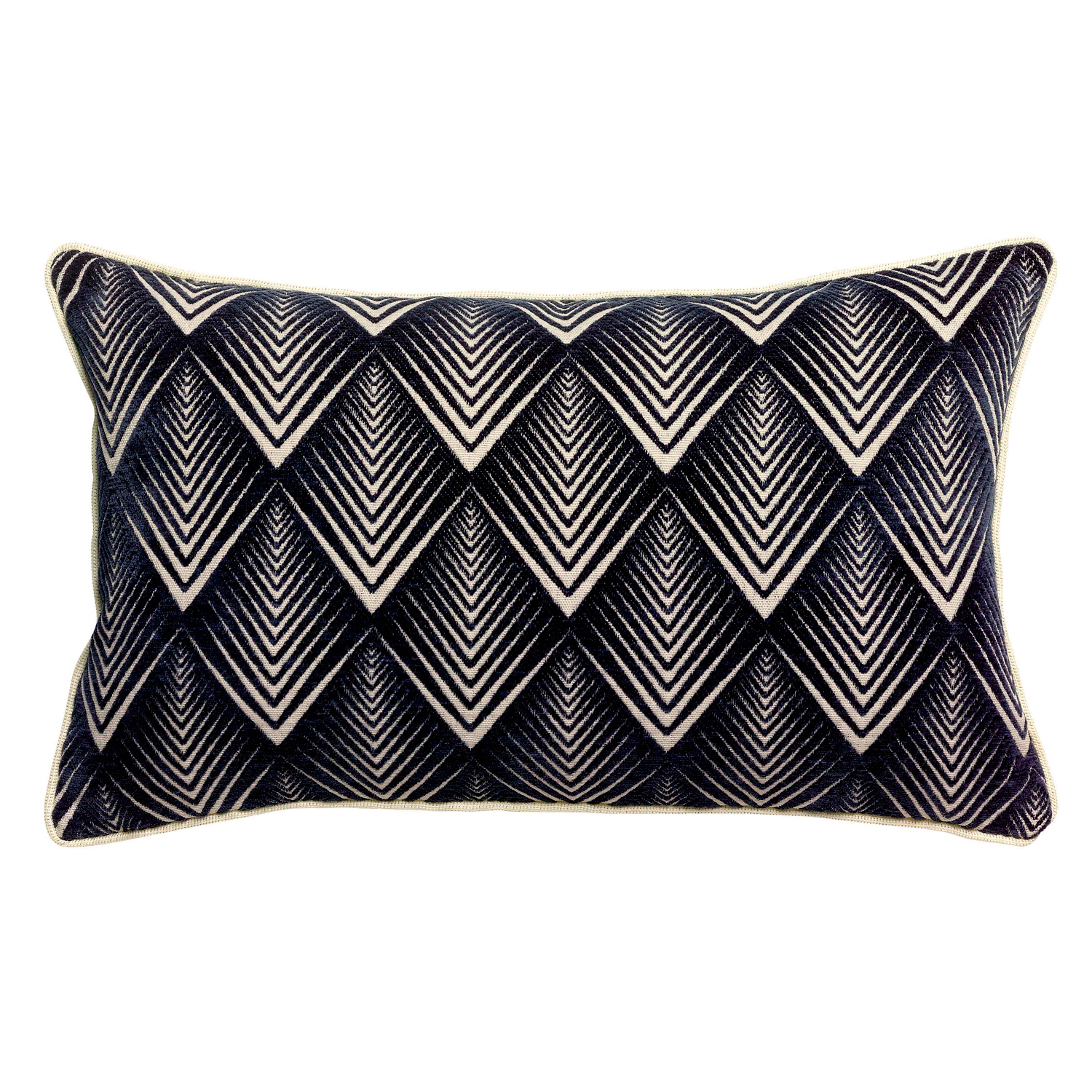 Winkler Kissenhülle MAO 45 x 45 cm in Wendeoptik mit RV Velour Optik