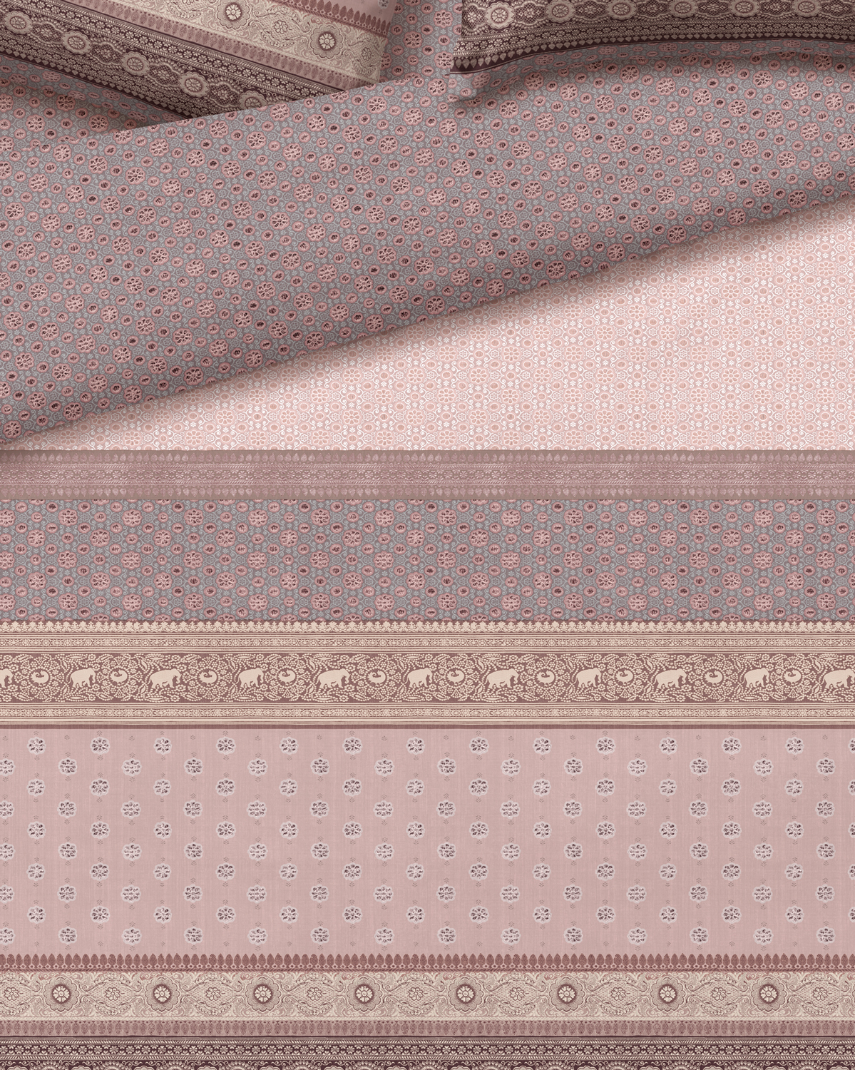 Bassetti Mako Satin Bettwasche Camaiore V1pink