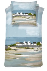 Cinderella Bettwäsche Coastline Blue  135 x 200 cm maritim Baumwolle