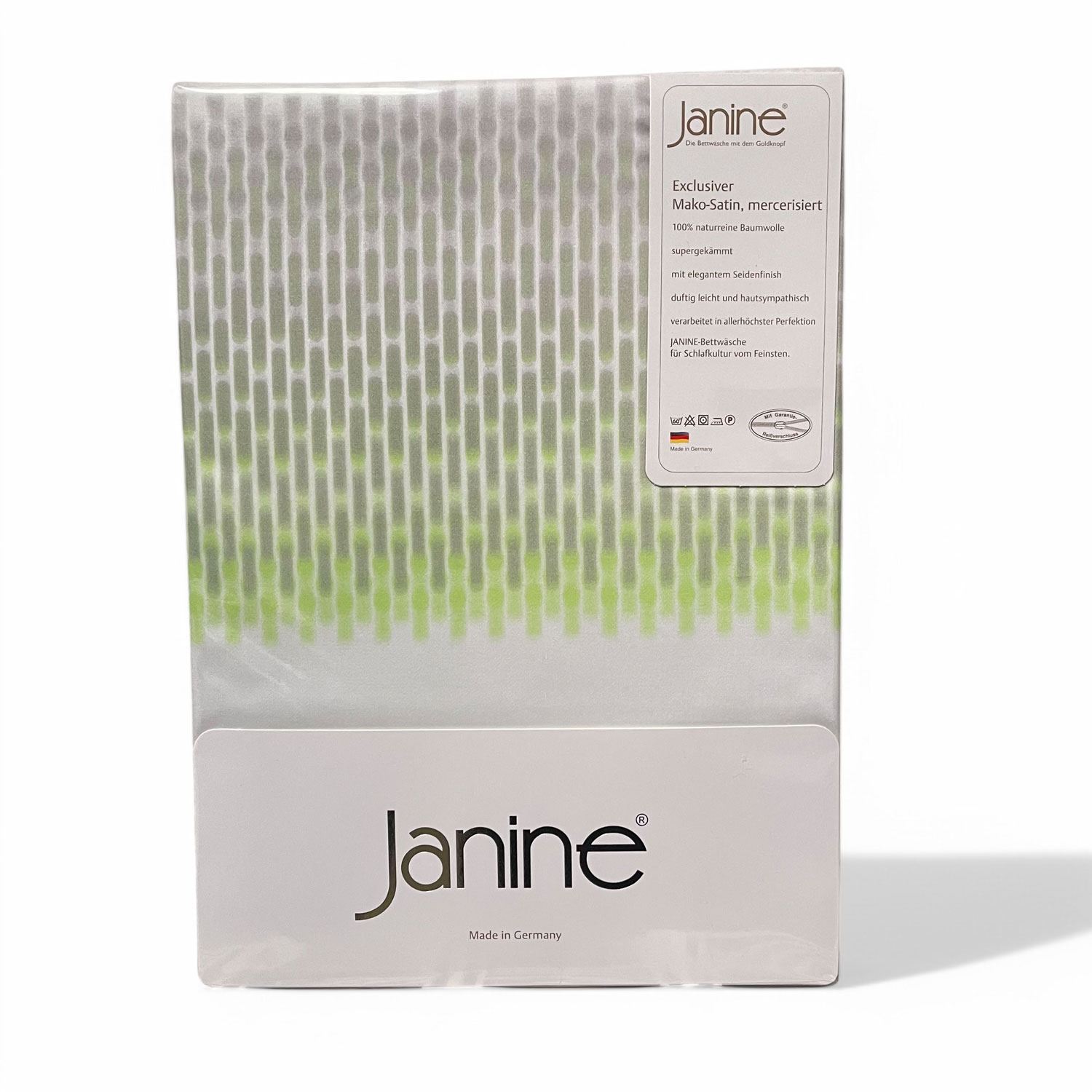 Janine Design Spannbetttuch Aus Jersey – Weiches Elastic-Bettlaken In Olivgrün, Für Matratzen Bis 35 Cm Höhe